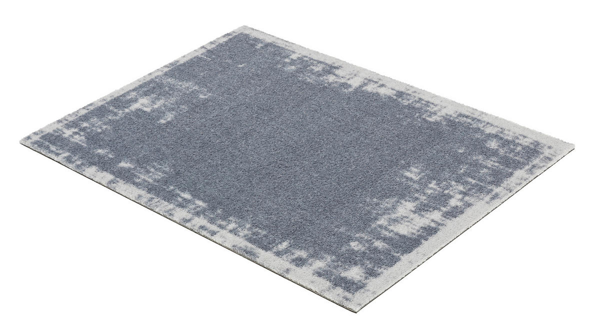 FUßMATTE  50/70 cm  Grau, Weiß  - Weiß/Grau, Design, Textil (50/70cm) - Esposa