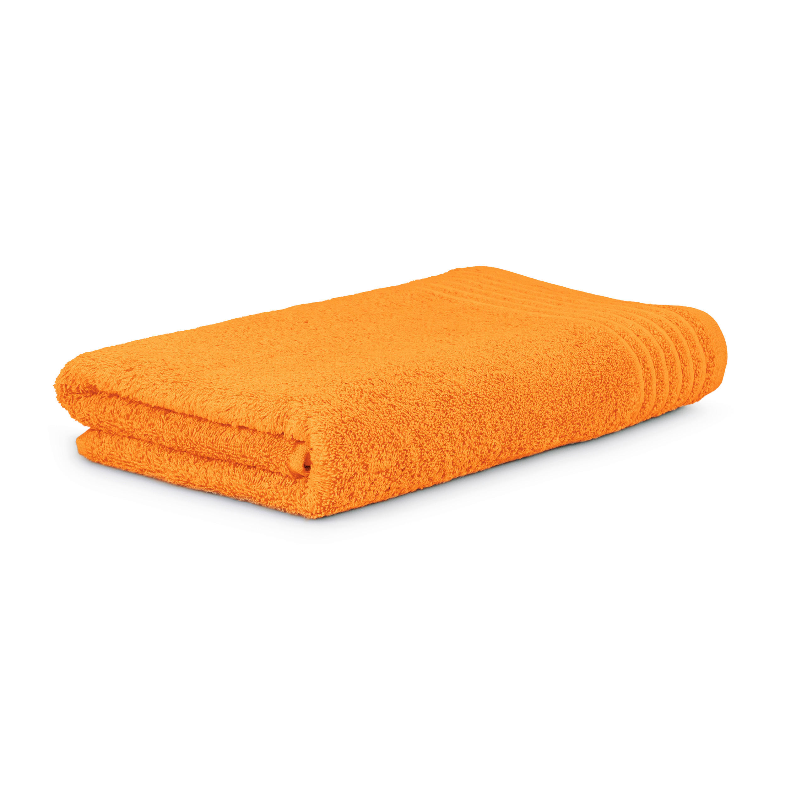 DUSCHTUCH 67/140 cm New Classic  - Orange, Basics, Textil (67/140cm) - Moeve