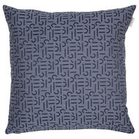 KISSENHÜLLE E-SCATTER Scatter 45/45 cm  - Blau/Dunkelblau, KONVENTIONELL, Textil (45/45cm) - Esprit
