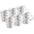 KAFFEEBECHERSET 6-teilig Keramik Porzellan Multicolor - Multicolor, Basics, Keramik (9/11cm) KAFFEEBECHERSET 6-teilig Keramik Porzellan Multicolor - Multicolor, Basics, Keramik (9/11cm)