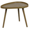 BEISTELLTISCH 61/50/40 cm Braun, Kieferfarben organisch  - Braun/Kieferfarben, KONVENTIONELL, Holz/Holzwerkstoff (61/50/40cm) - Boxxx
