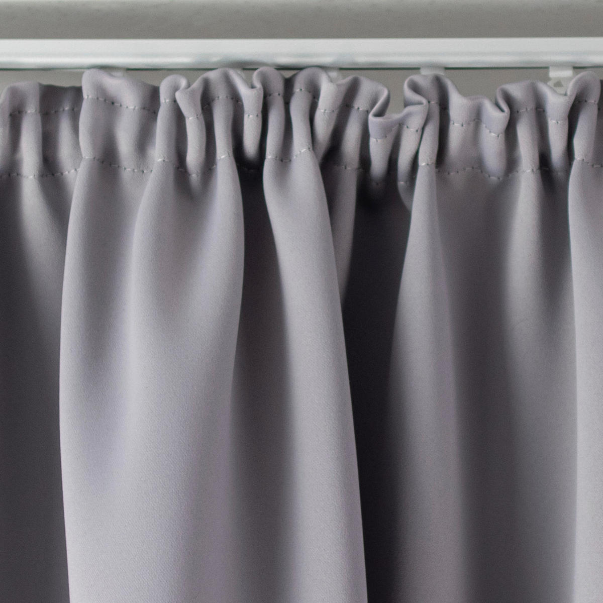 WÄRMESCHUTZVORHANG THERMOVORHANG Verdunkelung 140/245 cm   - Grau, Basics, Textil (140/245cm)