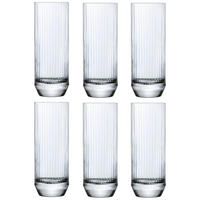 GLÄSERSET Big Top  6-teilig  - Transparent, Trend, Glas (430ml) - Mäser