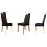 STUHL Lederlook Buche massiv Braun, Buchefarben - Buchefarben/Braun, KONVENTIONELL, Holz/Textil (47/100/59cm) - Celina Home