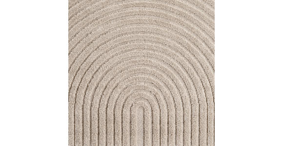 FLACHWEBETEPPICH 160 cm ART Beige  - Beige, Basics, Kunststoff/Textil (160cm) - Novel
