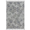 WEBTEPPICH 133/190 cm Blau, Grau  - Blau/Grau, Design, Textil (133/190cm) - Novel