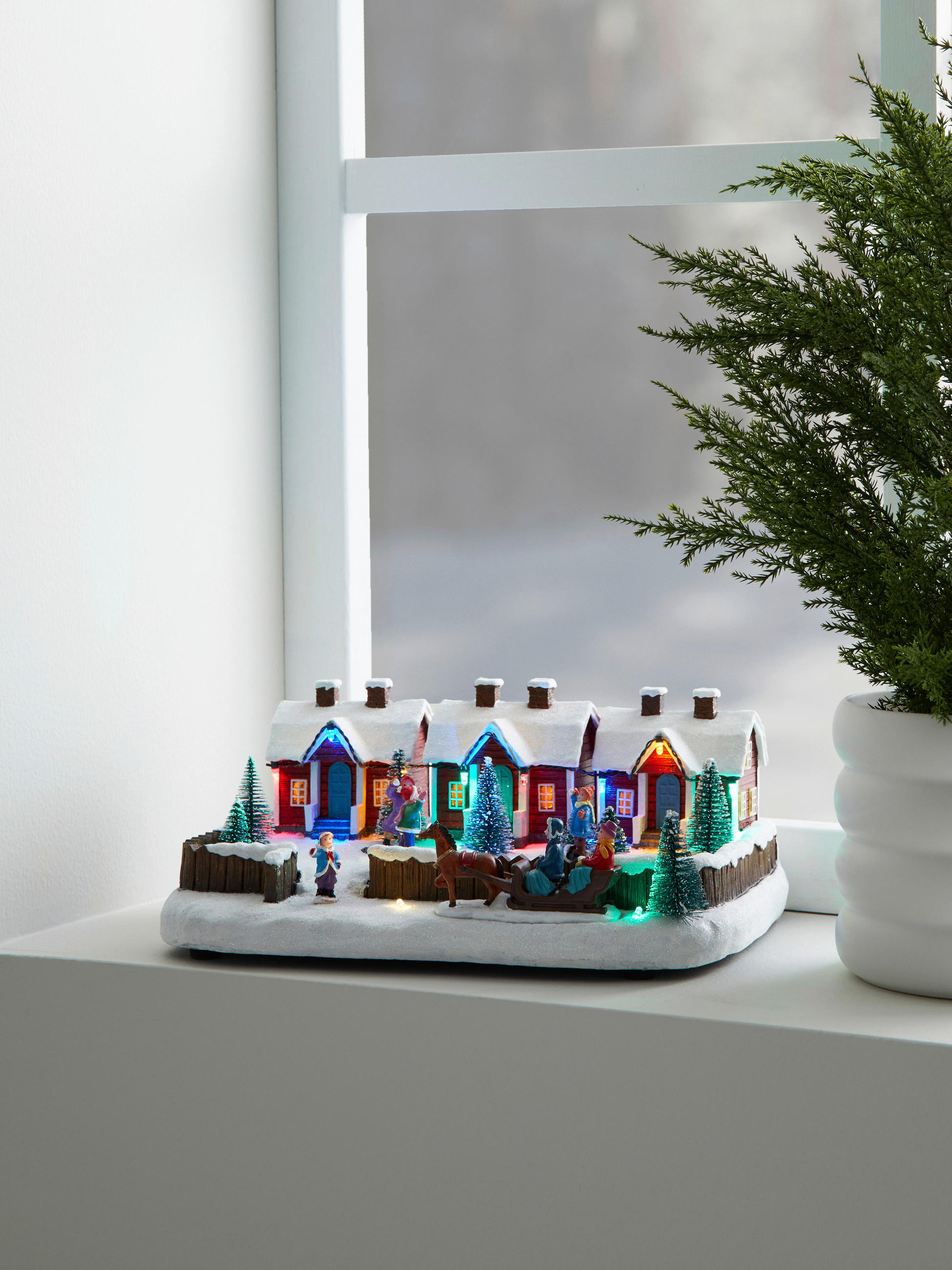 DEKOSPIELUHR  - Multicolor, Basics, Kunststoff (29,5/13/21cm) - Markslöjd