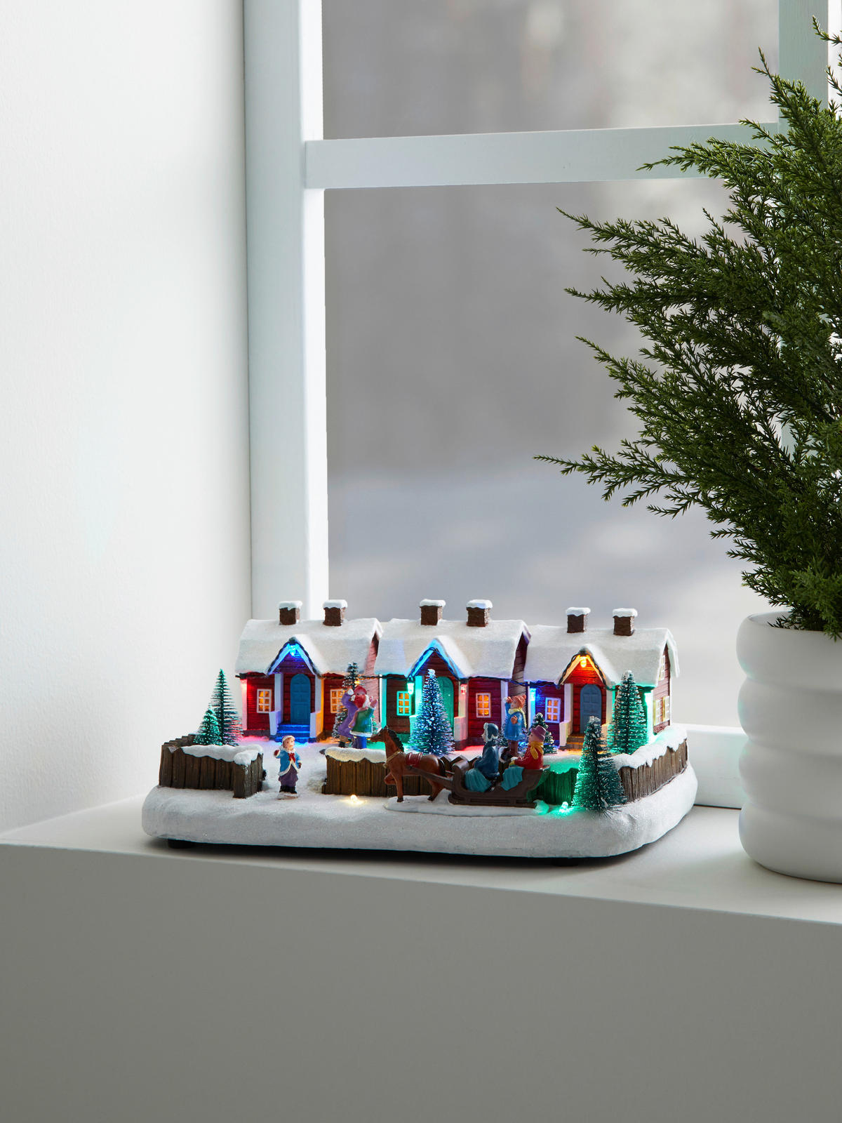 DEKOSPIELUHR  - Multicolor, Basics, Kunststoff (29,5/13/21cm) - Markslöjd