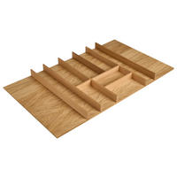 BESTECKEINSATZ - Eichefarben, Basics, Holz (90/4,9/50cm) - Nobilia