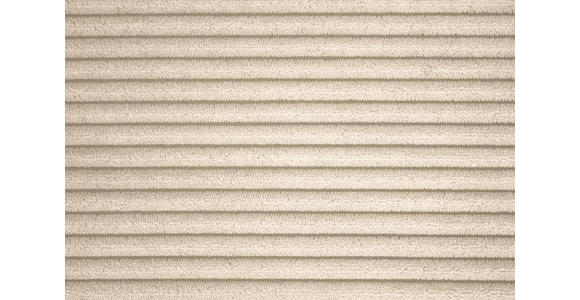 SCHLAFSOFA Taras  mit Stoffauswahl Cord Creme  - Creme/Schwarz, Design, Kunststoff/Textil (197/77/81cm) - Xora