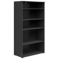 REGAL 80/147/40 cm barve grafita  - barve grafita/antracit, Moderno, umetna masa/leseni material (80/147/40cm) - Carryhome