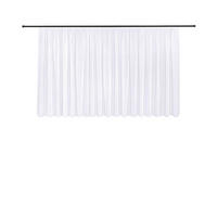 FERTIGSTORE  transparent  450/150 cm   - Weiß, Basics, Textil (450/150cm)