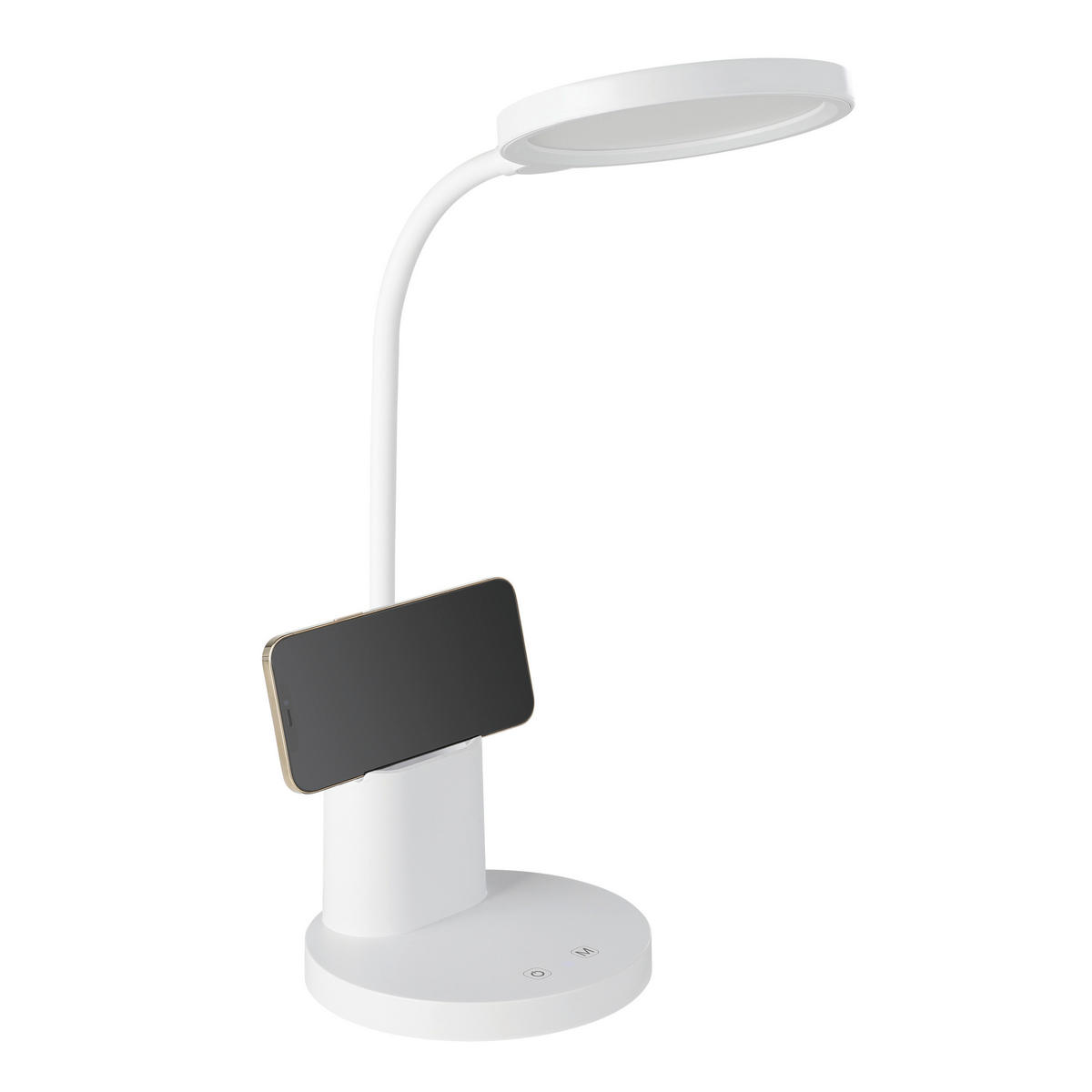 LED-TISCHLEUCHTE 15/55 cm   - Weiß, Design, Kunststoff (15/55cm) - Eglo