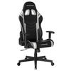 GAMINGSTUHL Weiß, Schwarz Kunststoff, Textil   - Schwarz/Weiß, MODERN, Kunststoff/Textil (67/126/67cm) - Dxracer