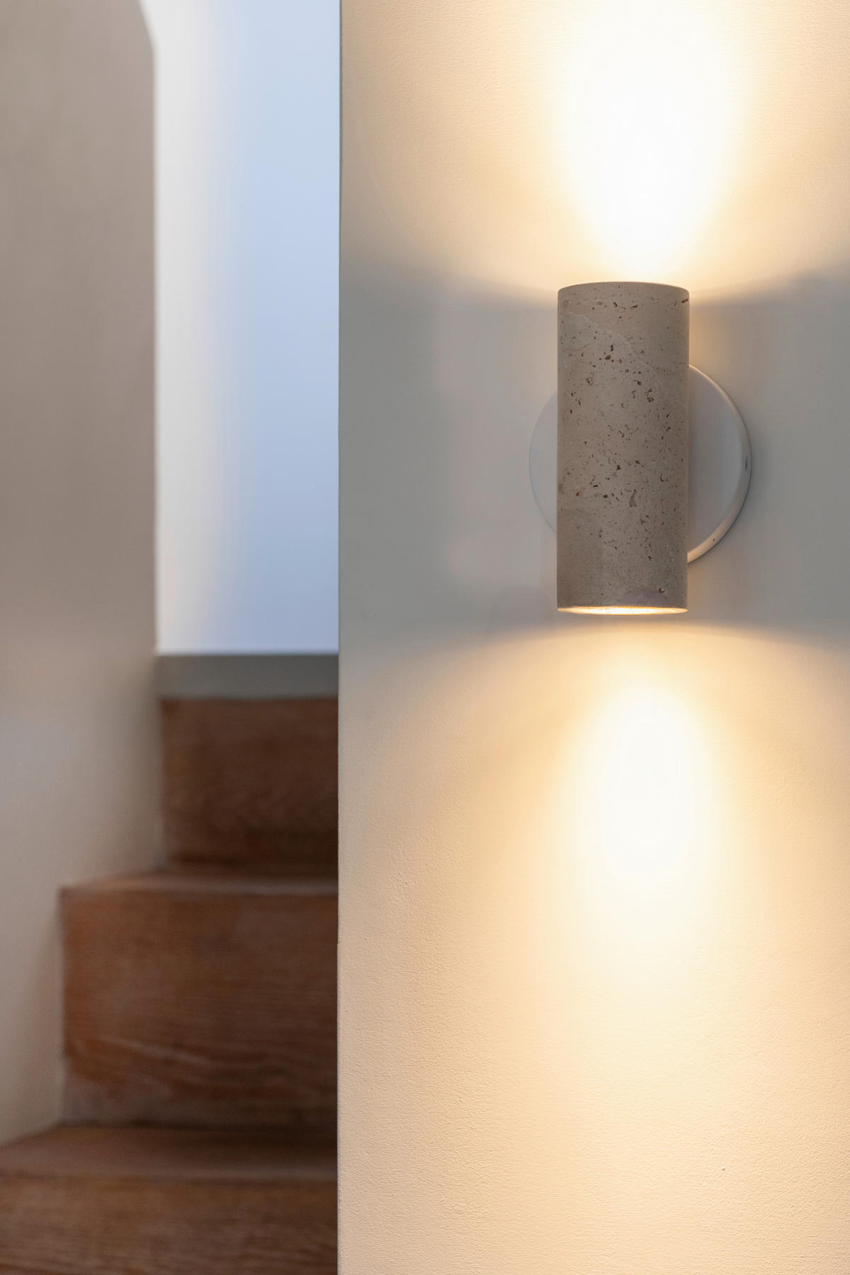 VÄGGLAMPA It's about RoMi 10/7/17 cm   - vit, Design, metall/sten (10/7/17cm) - It's about Romi