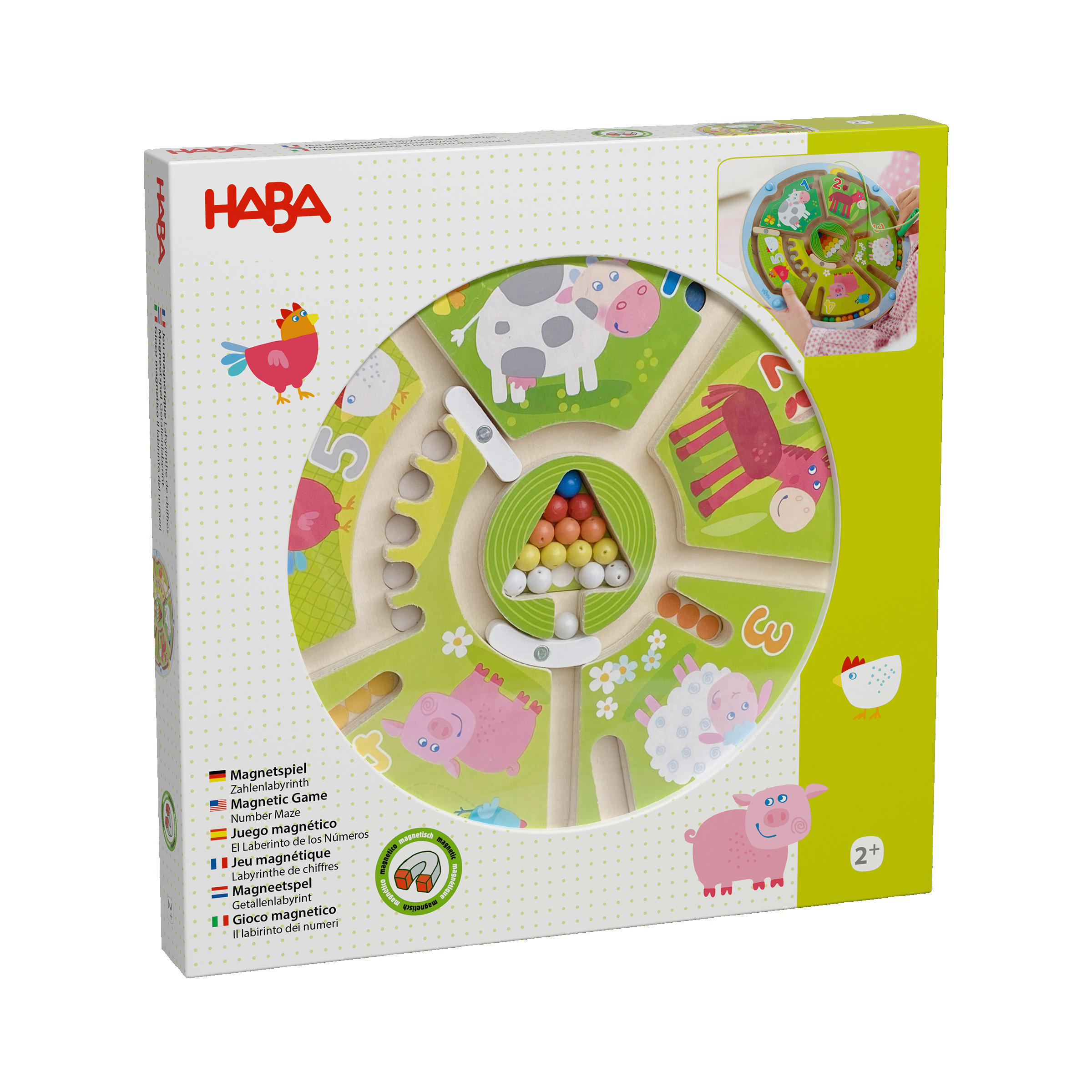 MOTORIKSPIEL - Multicolor, Basics, Holz/Kunststoff (23/1,5cm) - Haba