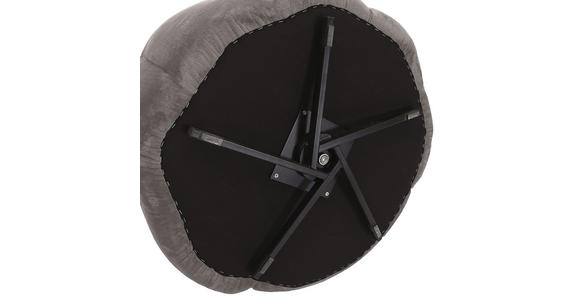 COCKTAILSESSEL - Schwarz/Grau, LIFESTYLE, Textil/Metall (97/76/90cm) - Landscape