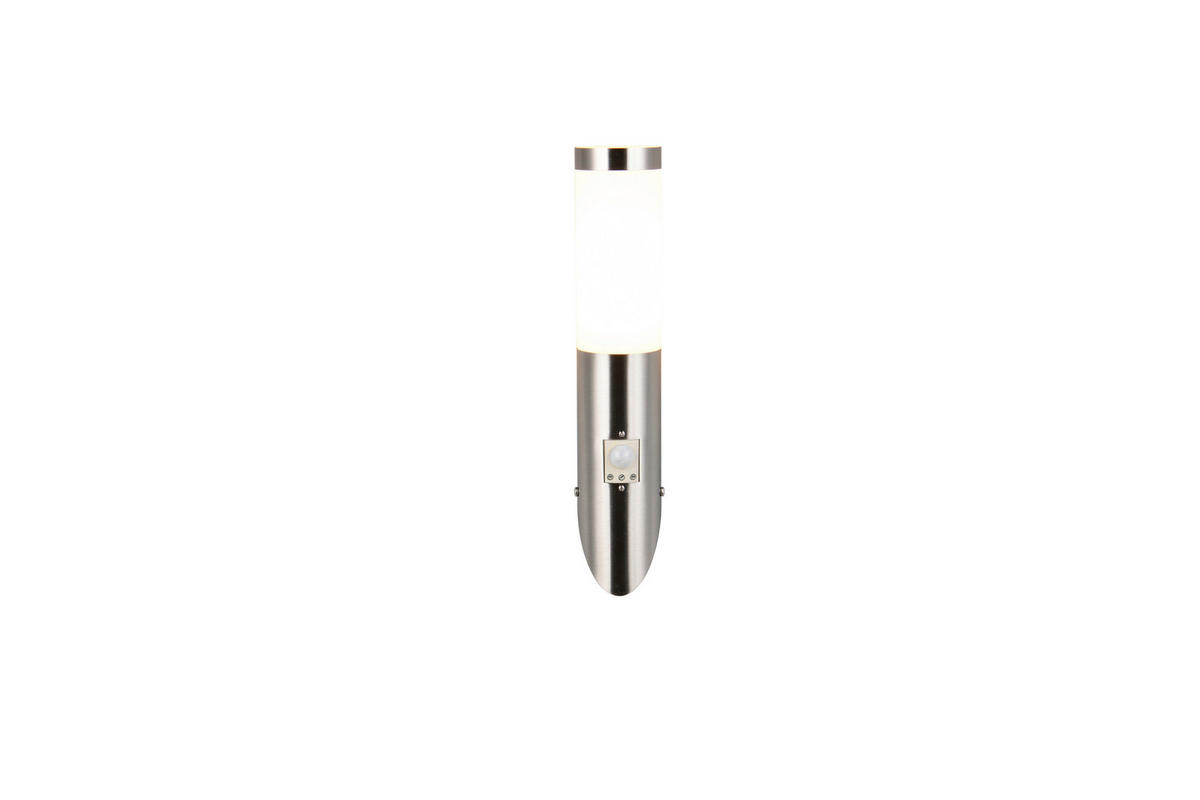 AUSSENWANDLEUCHTE Trioto 7.5/39/17 cm  - Weiß/Nickelfarben, KONVENTIONELL, Kunststoff/Metall (7.5/39/17cm) - Trio Leuchten