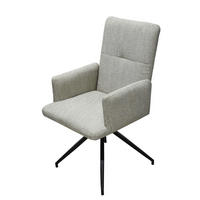 DREHSTUHL  in Anthrazit, Hellgrau  - Anthrazit/Hellgrau, Basics, Textil/Metall (56/94/62cm) - Gardenson
