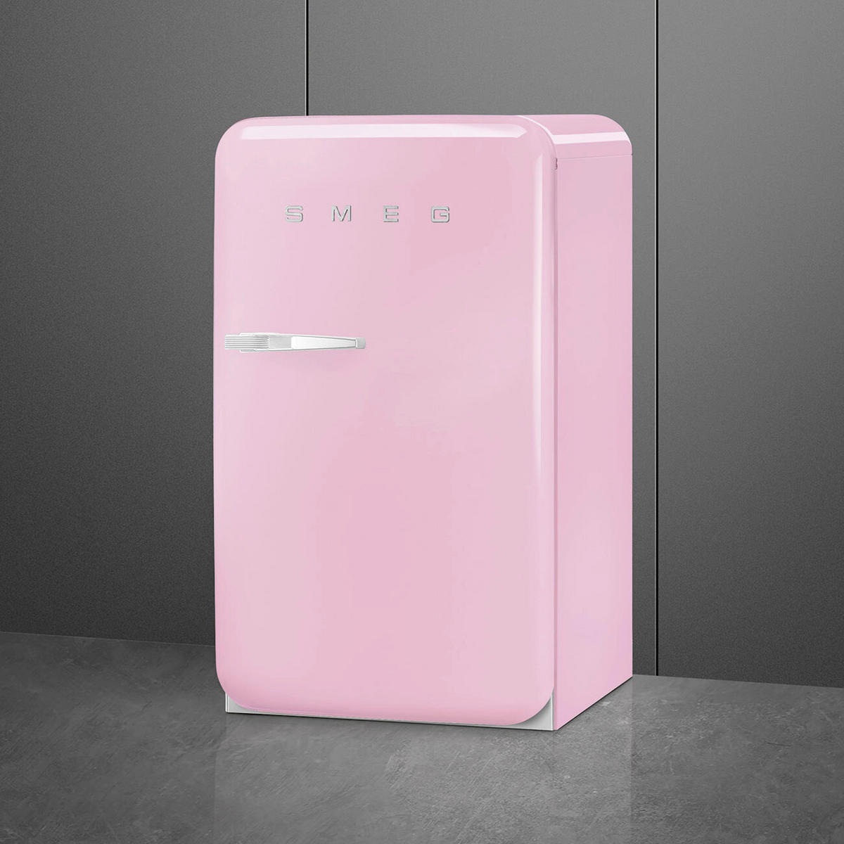 KÜHL-GEFRIER-KOMBINATION FAB10RPK6  - Pink, Trend, Metall (54.5/97/70.1cm) - SMEG