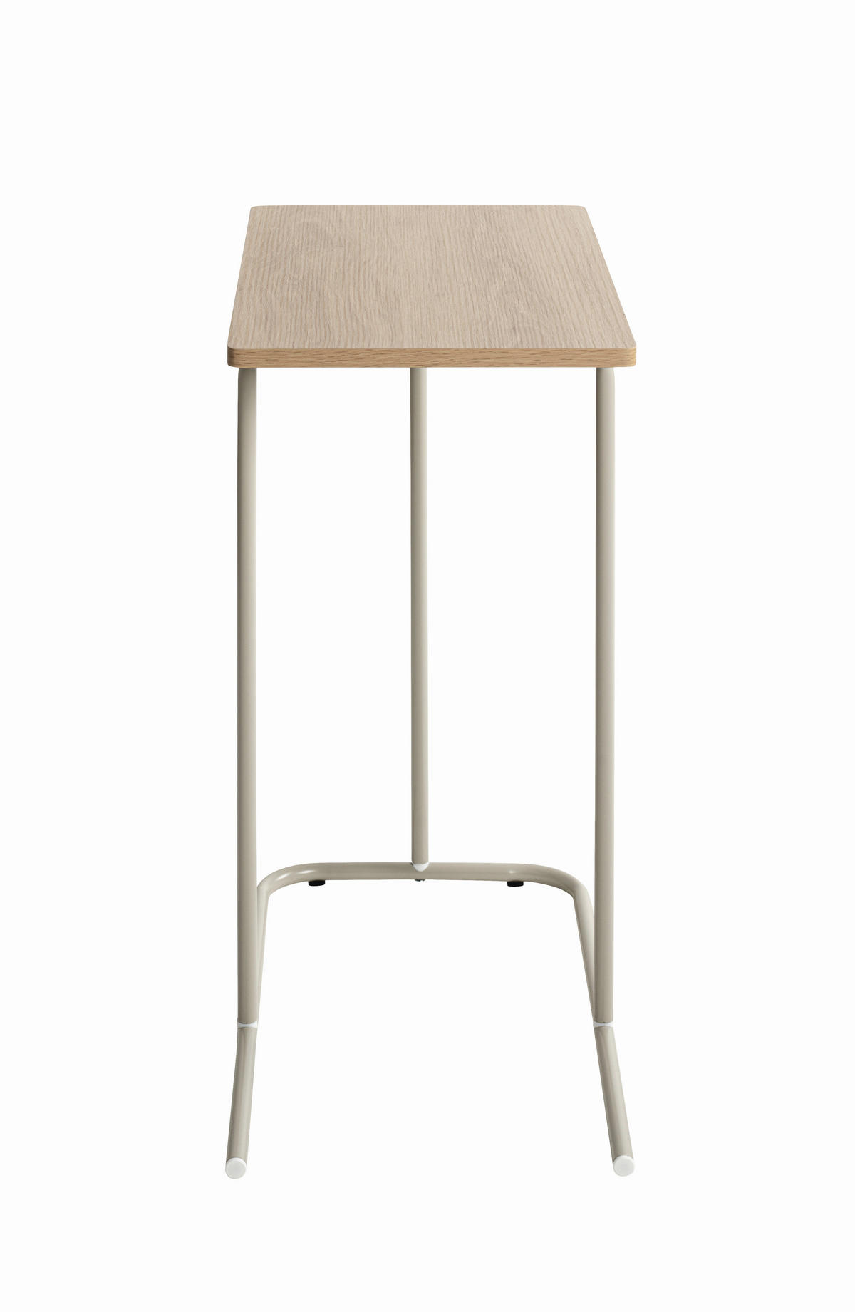 BEISTELLTISCH 30/50/65 cm Eichefarben, Kaschmir rechteckig  - Kaschmir/Eichefarben, Trend, Holzwerkstoff/Metall (30/50/65cm)