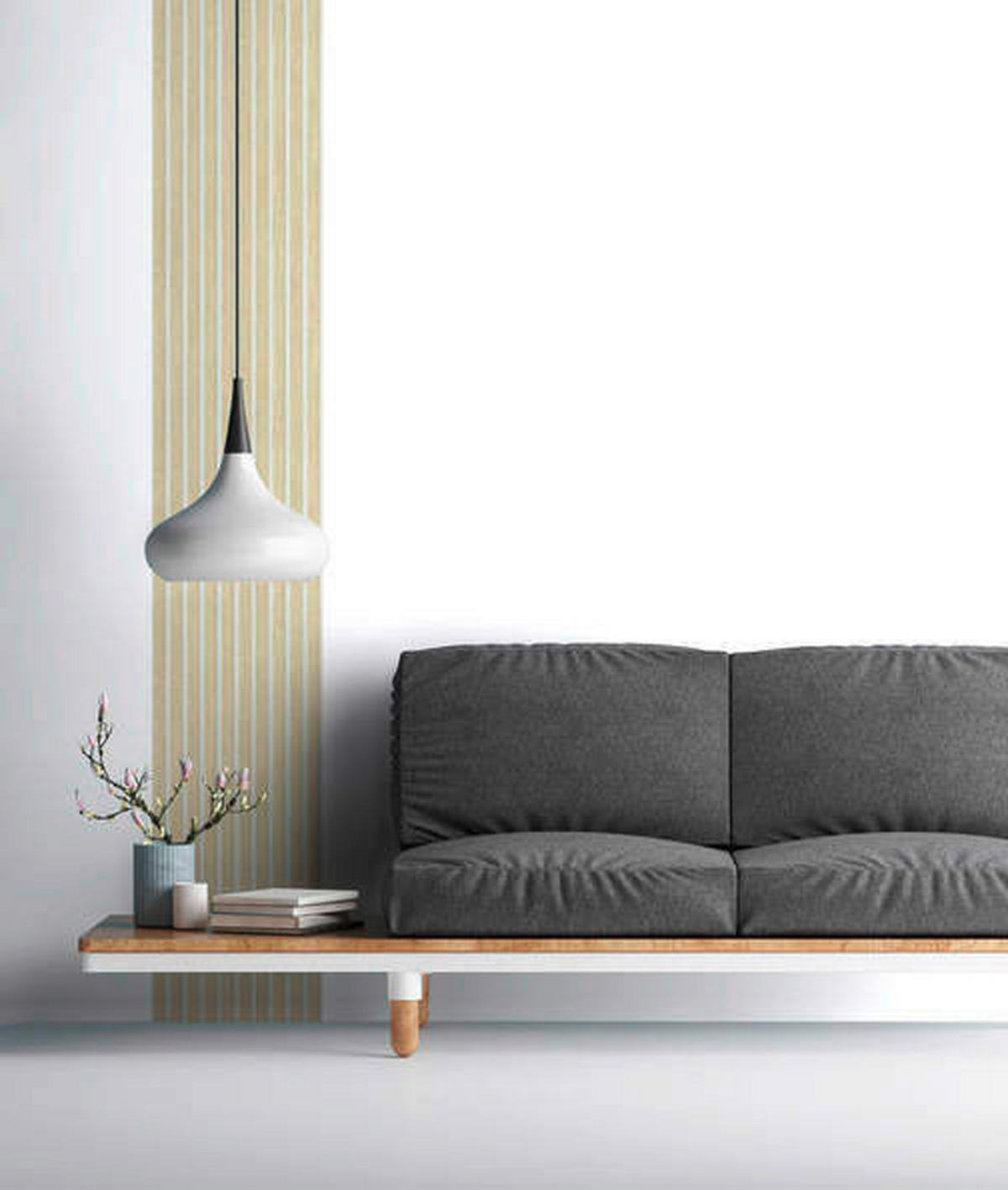 FOTOTAPETE  - Weiß, Design, Textil (52/250cm)