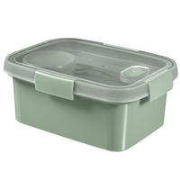 POSODA ZA SHRANJEVANJE     20/15/9 cm         - zelena/prozorno, Basics, umetna masa (20/15/9cm) - Curver