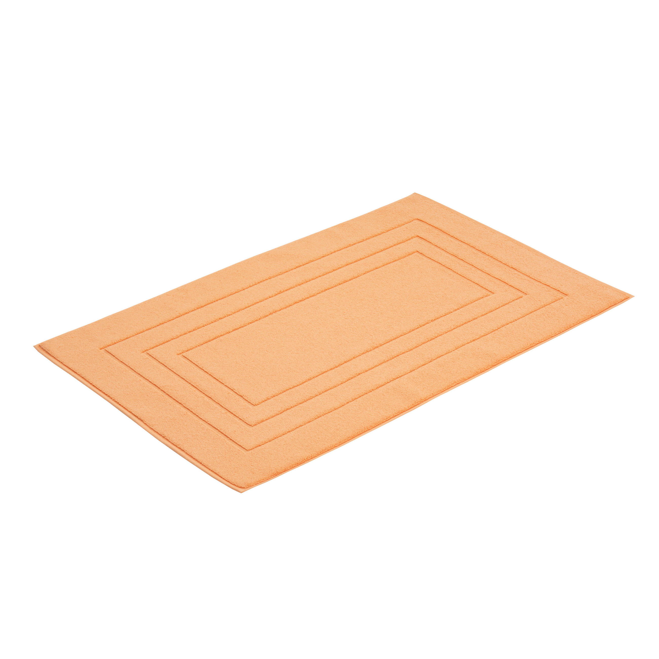 BADEMATTE 60/100 cm Koralle  - Koralle, Basics, Textil (60/100cm) - Vossen