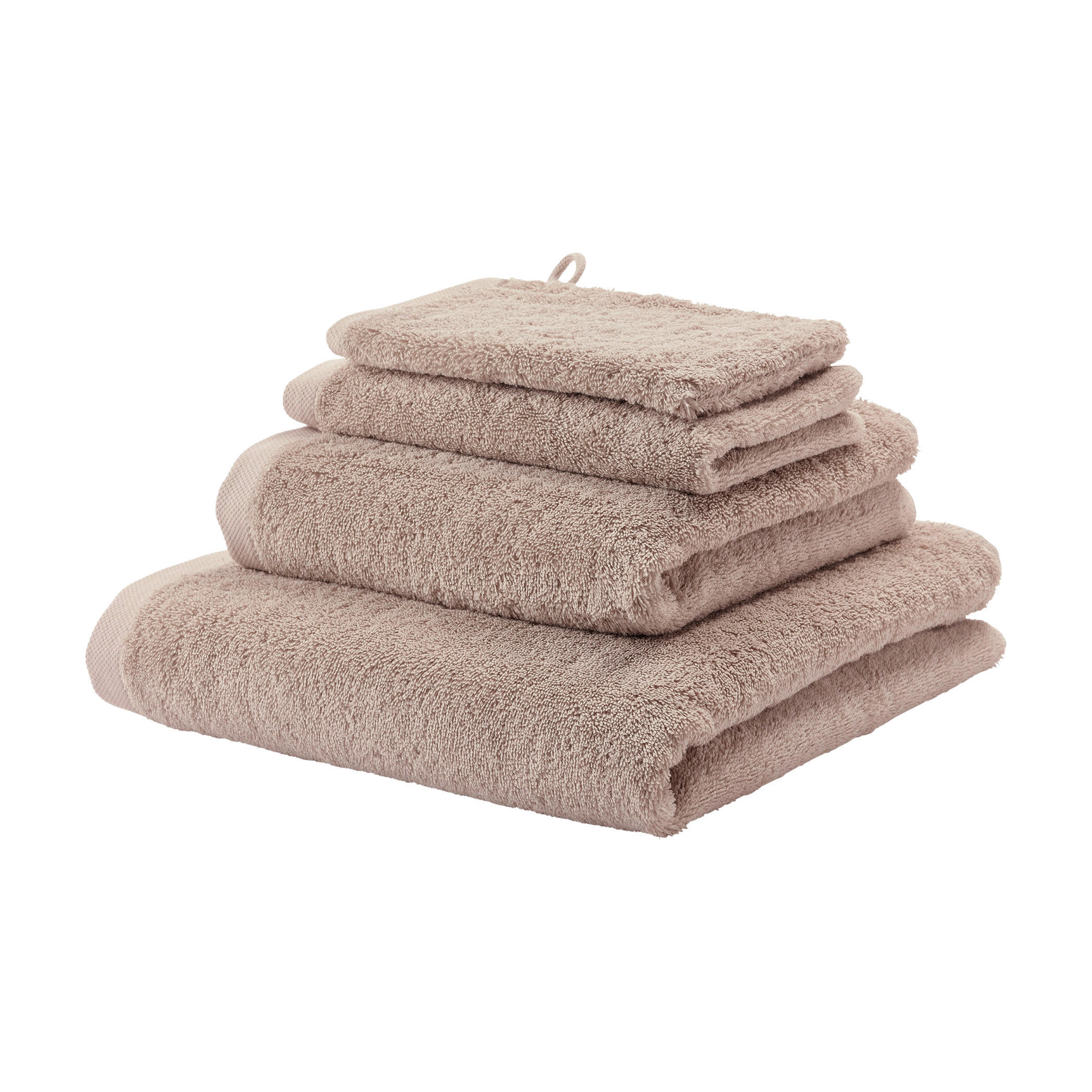 HANDTUCH London Hellbraun  - Hellbraun, Basics, Textil (55/100cm) - Aquanova