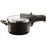 SCHNELLKOCHTOPF Stahl 6,5 L - Edelstahlfarben/Schwarz, Basics, Metall (6,5l) - Silit SCHNELLKOCHTOPF Stahl 6,5 L - Edelstahlfarben/Schwarz, Basics, Metall (6,5l) - Silit