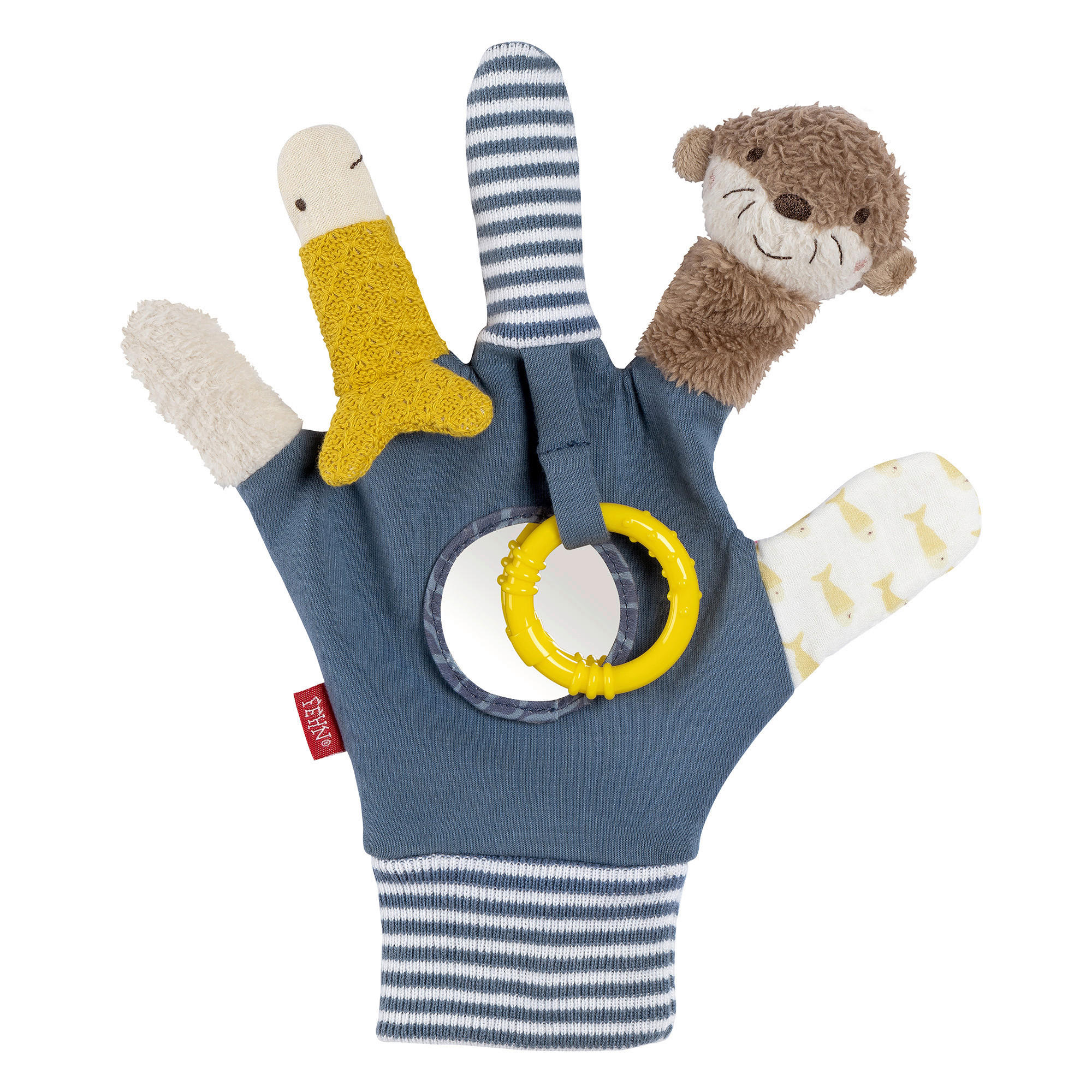 LERNSPIEL Otter Theo  - Multicolor, Basics, Textil (28/25/14,5cm) - Fehn