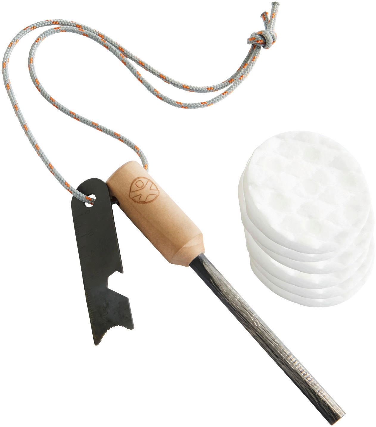 KINDER-FEUERSTARTER-SET - Silberfarben/Naturfarben, Basics, Holz/Textil (14/2/2cm) - Haba