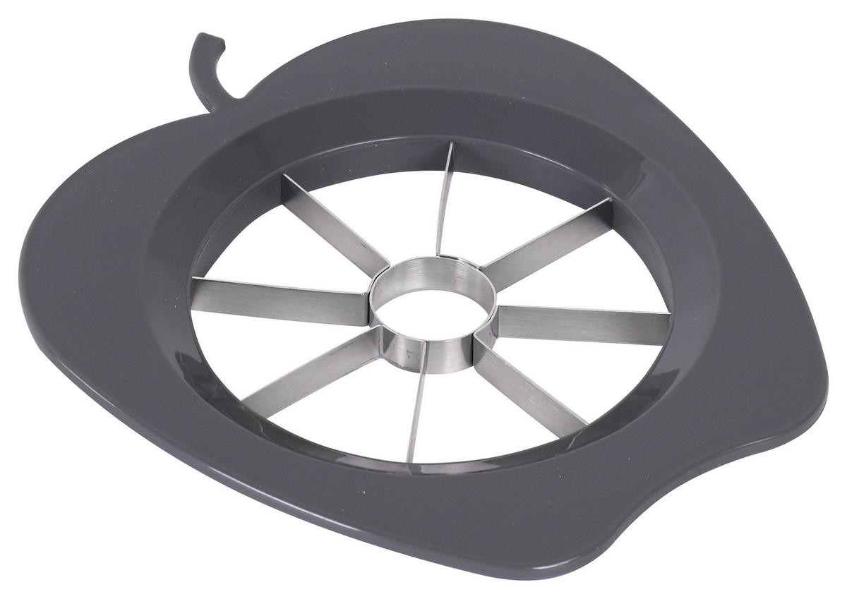 KRÁJAČ NA JABLKÁ - sivá, Basics, kov/plast (14/15cm) - Homeware Profession.