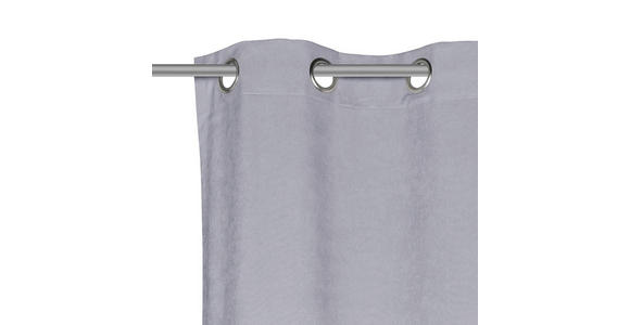 ÖSENVORHANG blickdicht - Grau, KONVENTIONELL, Textil (140/245cm) - Esposa