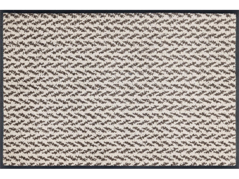 wash+dry FUßMATTE Duo Latte Beige 50x75 cm