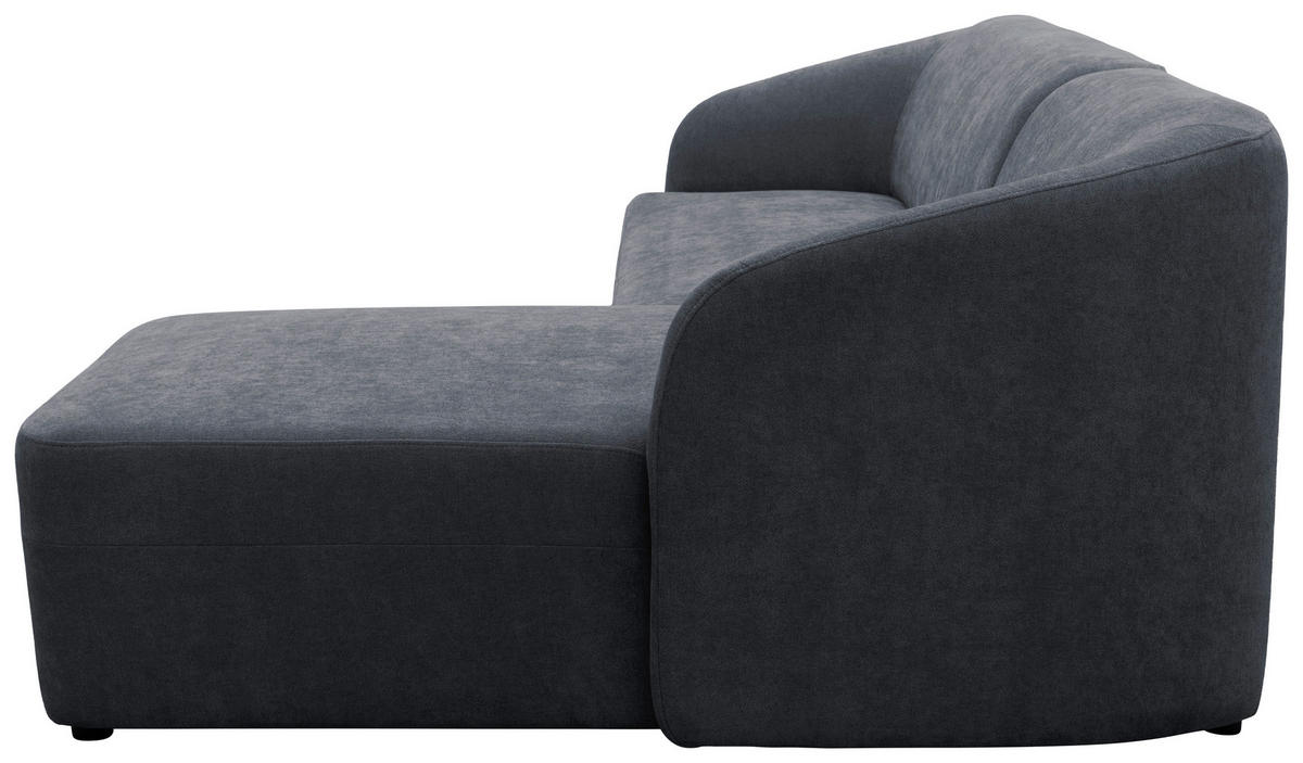 ECKSCHLAFSOFA  100 033 Grau Webstoff  - Taupe/Grau, MODERN, Kunststoff/Textil (230/148-204cm) - Livetastic