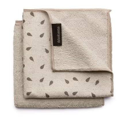 MIKROFASERTUCH - Beige, Design, Textil (30/0,5/30cm) - Brabantia