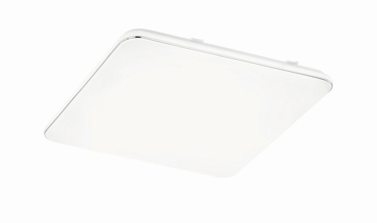 LED-DECKENLEUCHTE ALDO 53/5/53 cm   - Weiß, Design, Kunststoff (53/5/53cm) - Fischer & Honsel