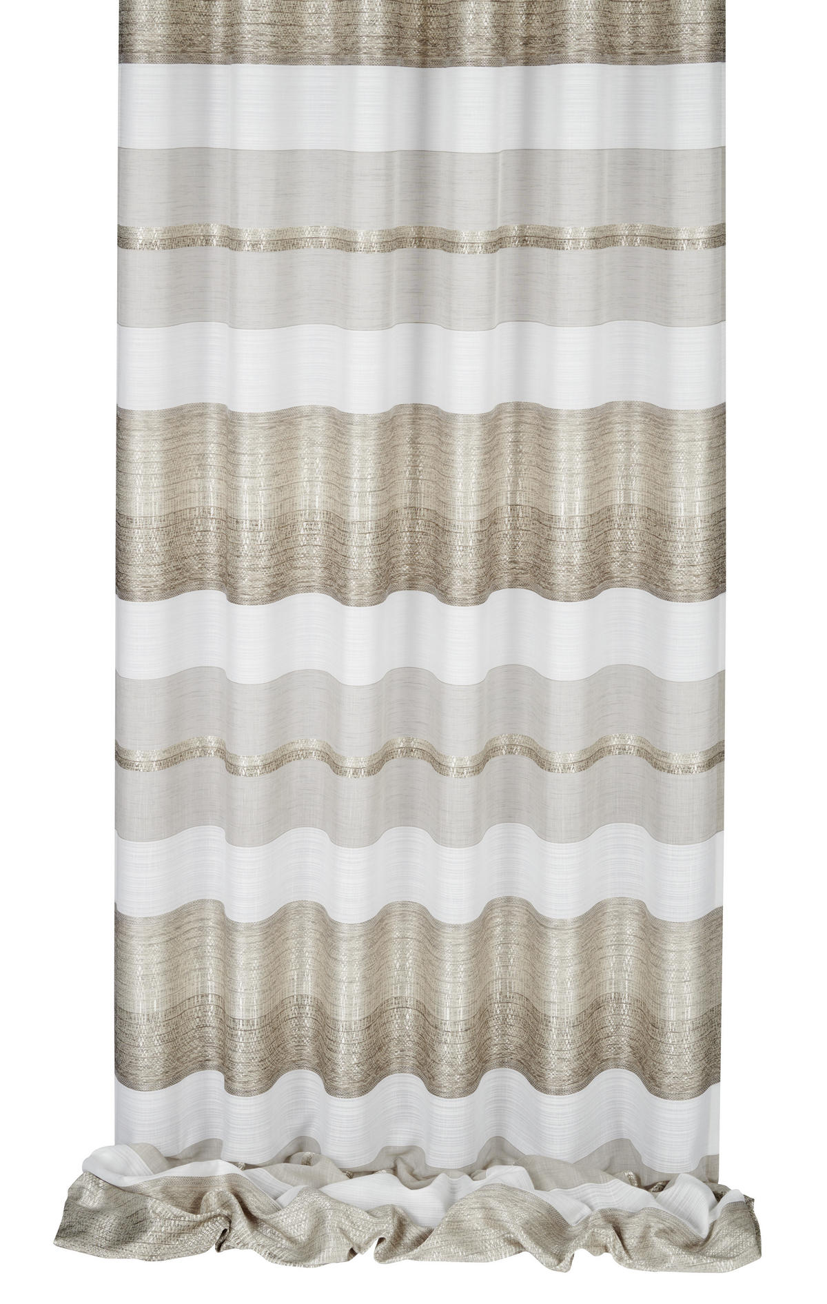 DEKOSTOFF per lfm halbtransparent  - Sandfarben, Basics, Textil (150cm) - Esposa