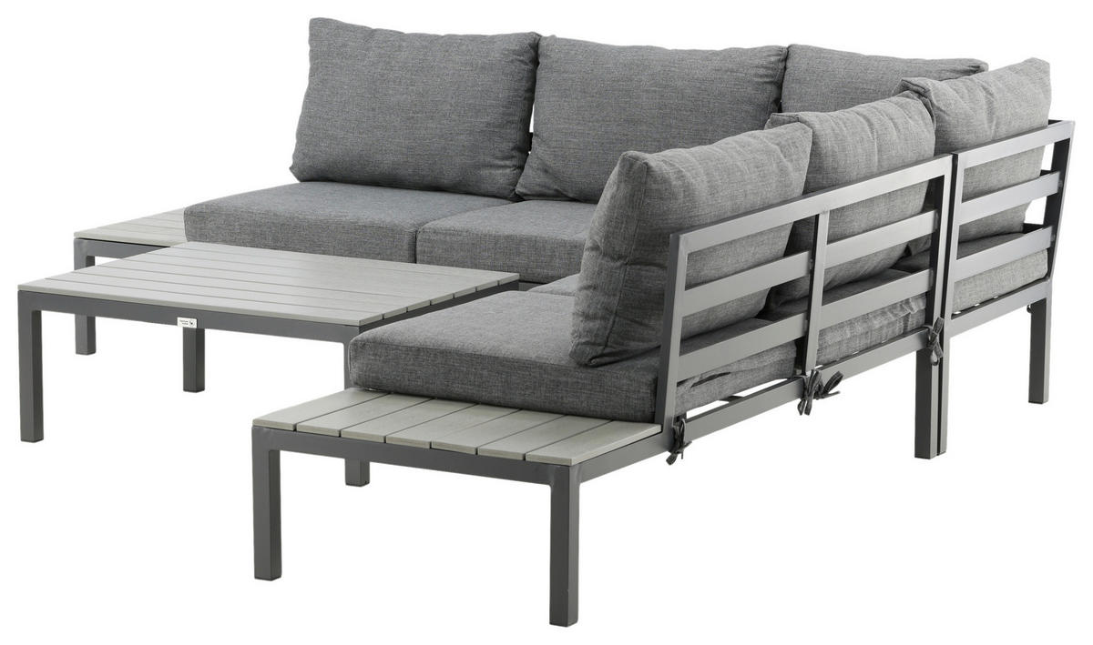 LOUNGEGRUPP  - svart, Klassisk, metall (133/167cm) - Gardenson