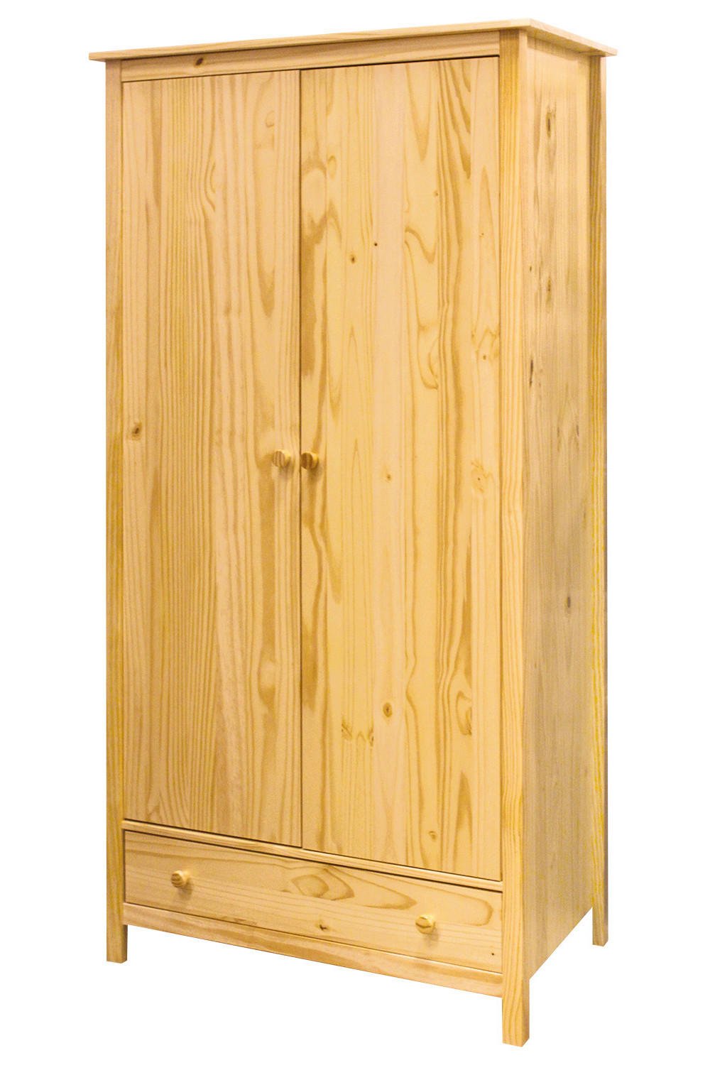 DREHTÜRENSCHRANK  in Naturfarben  - Naturfarben, Natur, Holz (100/190/58cm) - Livetastic