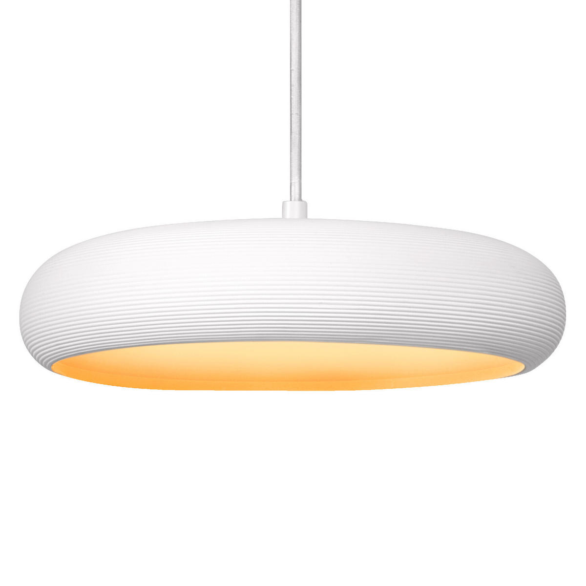 PENDELLEUCHTE 29,8/113 cm  - Weiß, Design, Stein/Metall (29,8/113cm) - Ledvance