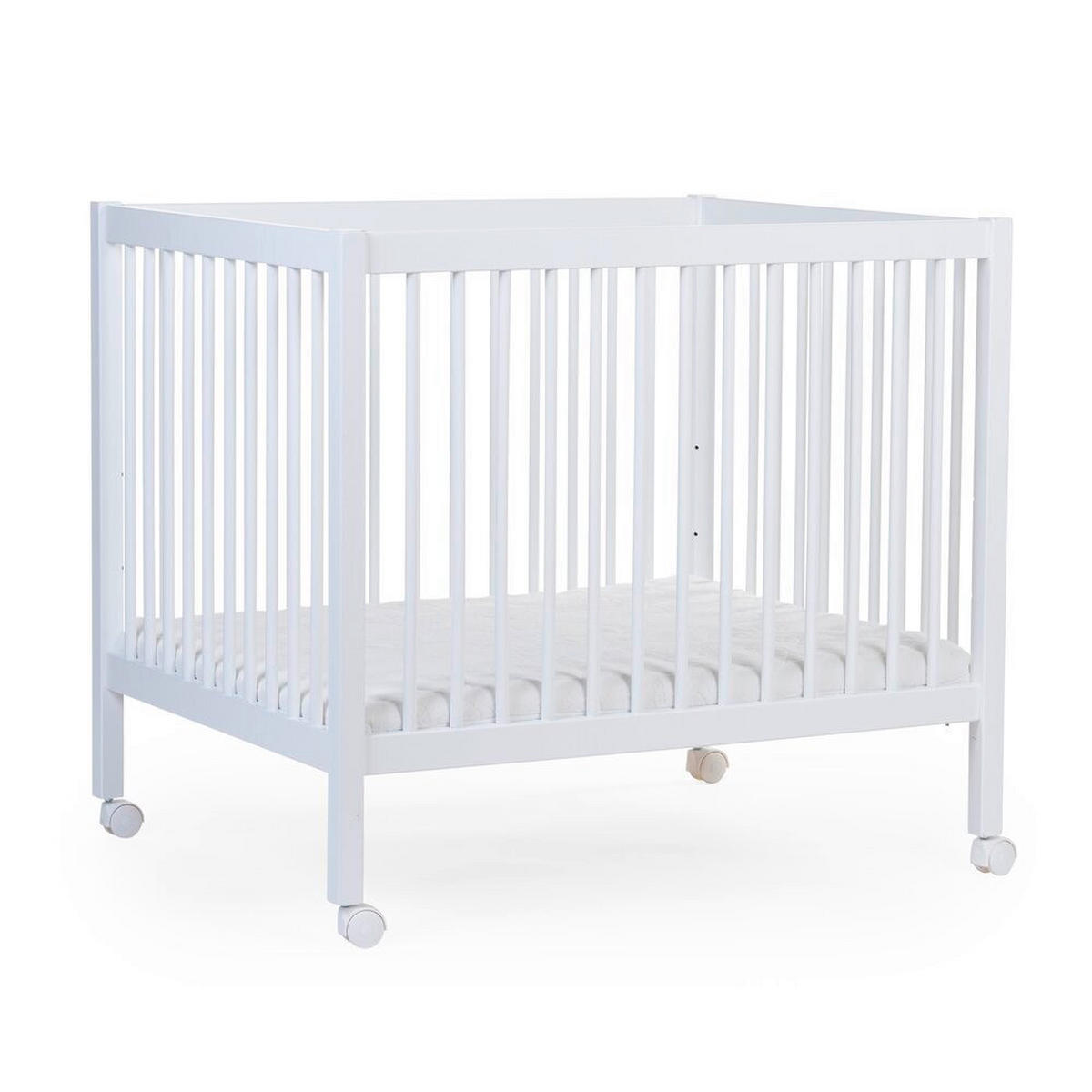 LAUFGITTER Playpen 97 2023 98/78/82 cm  - Weiß, KONVENTIONELL, Holz/Kunststoff (98/78/82cm) - Childhome