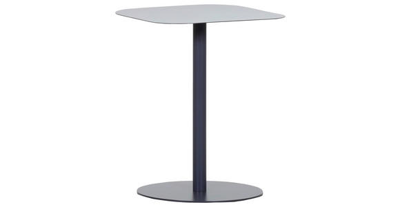 BEISTELLTISCH 40/40/50 cm Grau organisch  - Grau, Design, Metall (40/40/50cm) - Landscape
