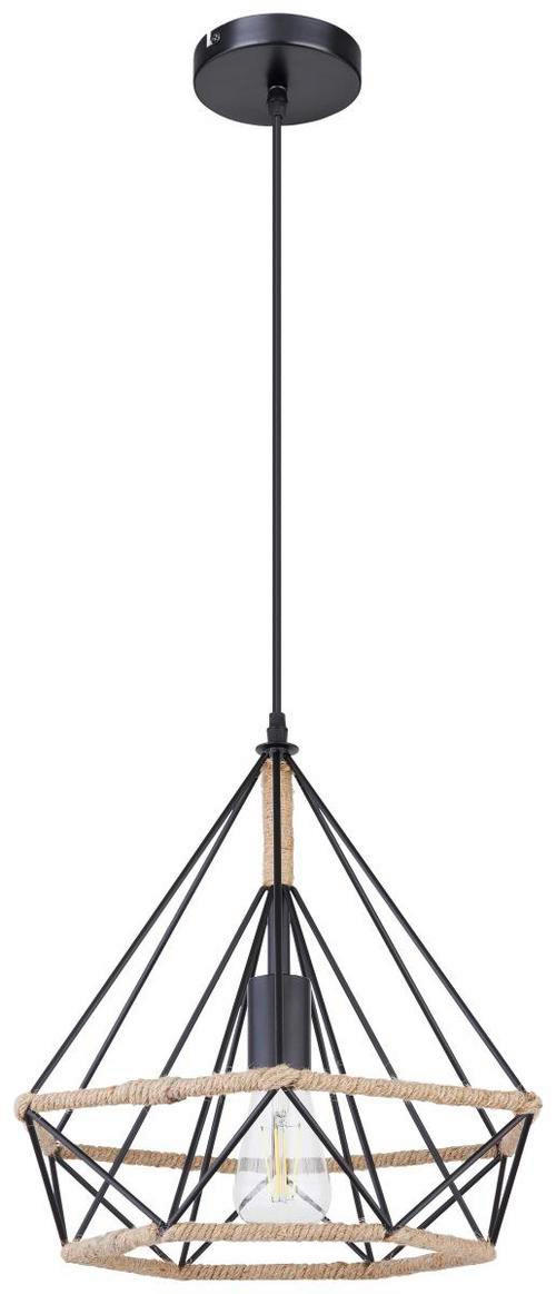 XXXL ZÁVESNÉ SVIETIDLO, E27/60 W, 38/150 cm