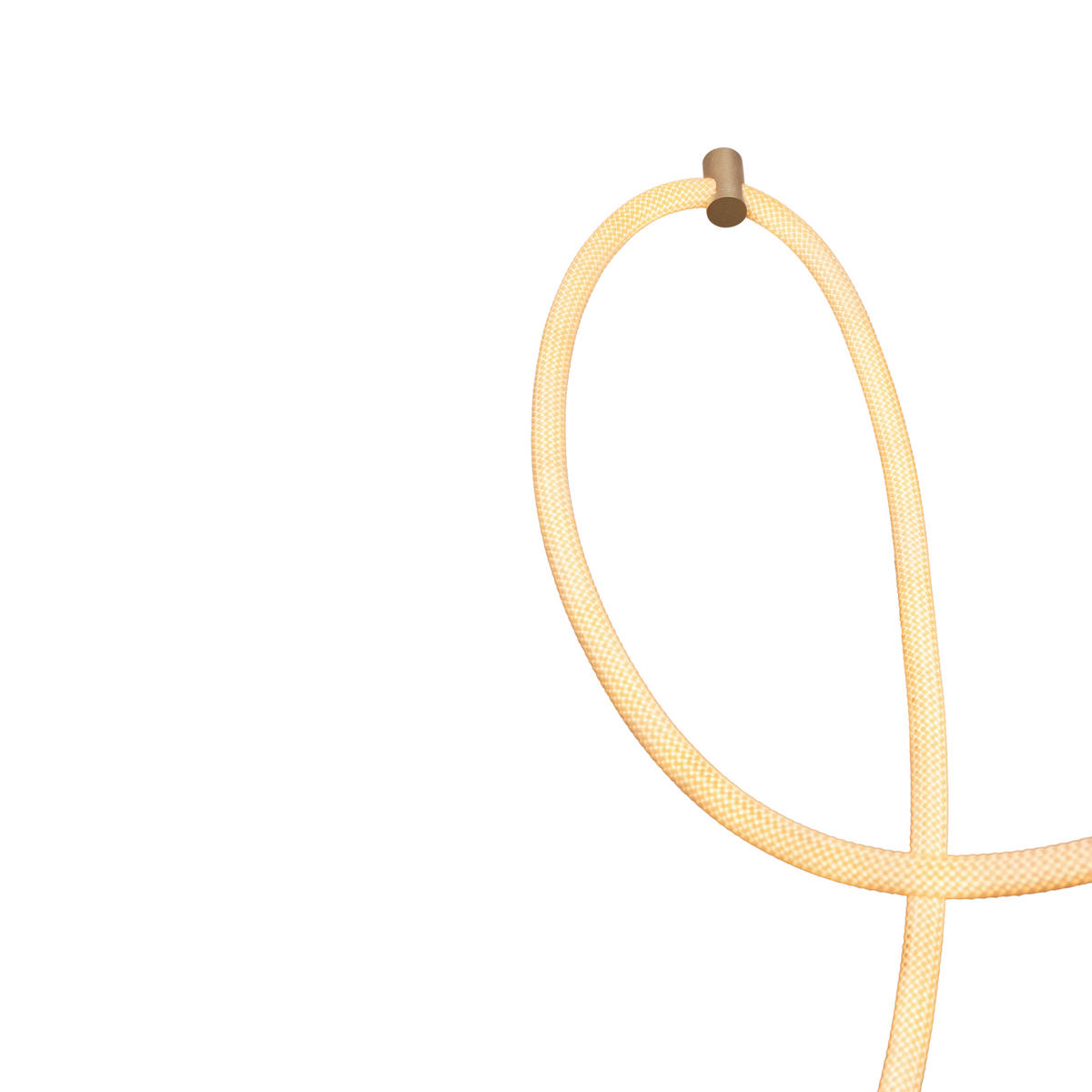 LED-HÄNGELEUCHTE Janderin 300/18/18 cm  - Champagner, Design, Metall (300/18/18cm) - Lucide