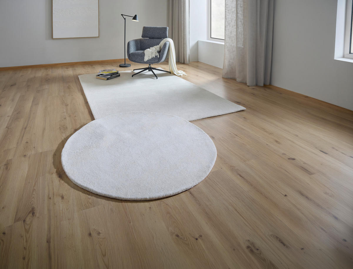 VLNENÝ KOBEREC, 160/230 cm, béžová - béžová, Design, textil (160/230cm) - Linea Natura