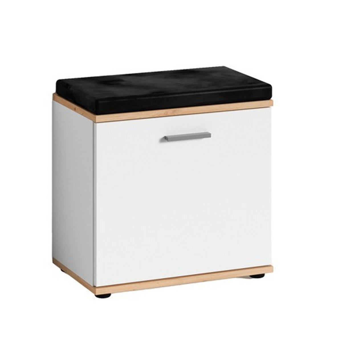 GARDEROBE 4-teilig  in 60/102/30 cm  - Weiß/Eiche Artisan, Design, Holzwerkstoff (60/102/30cm) - MID.YOU