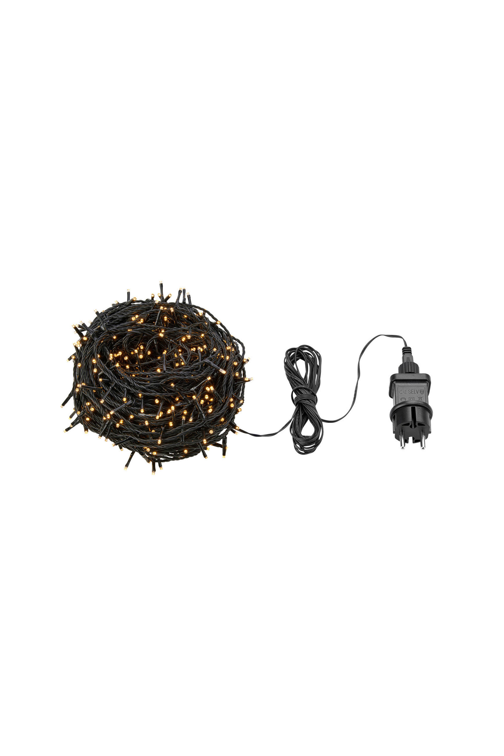 LICHTERKETTE 549 cm  - Schwarz, Trend, Kunststoff (549cm) - Markslöjd