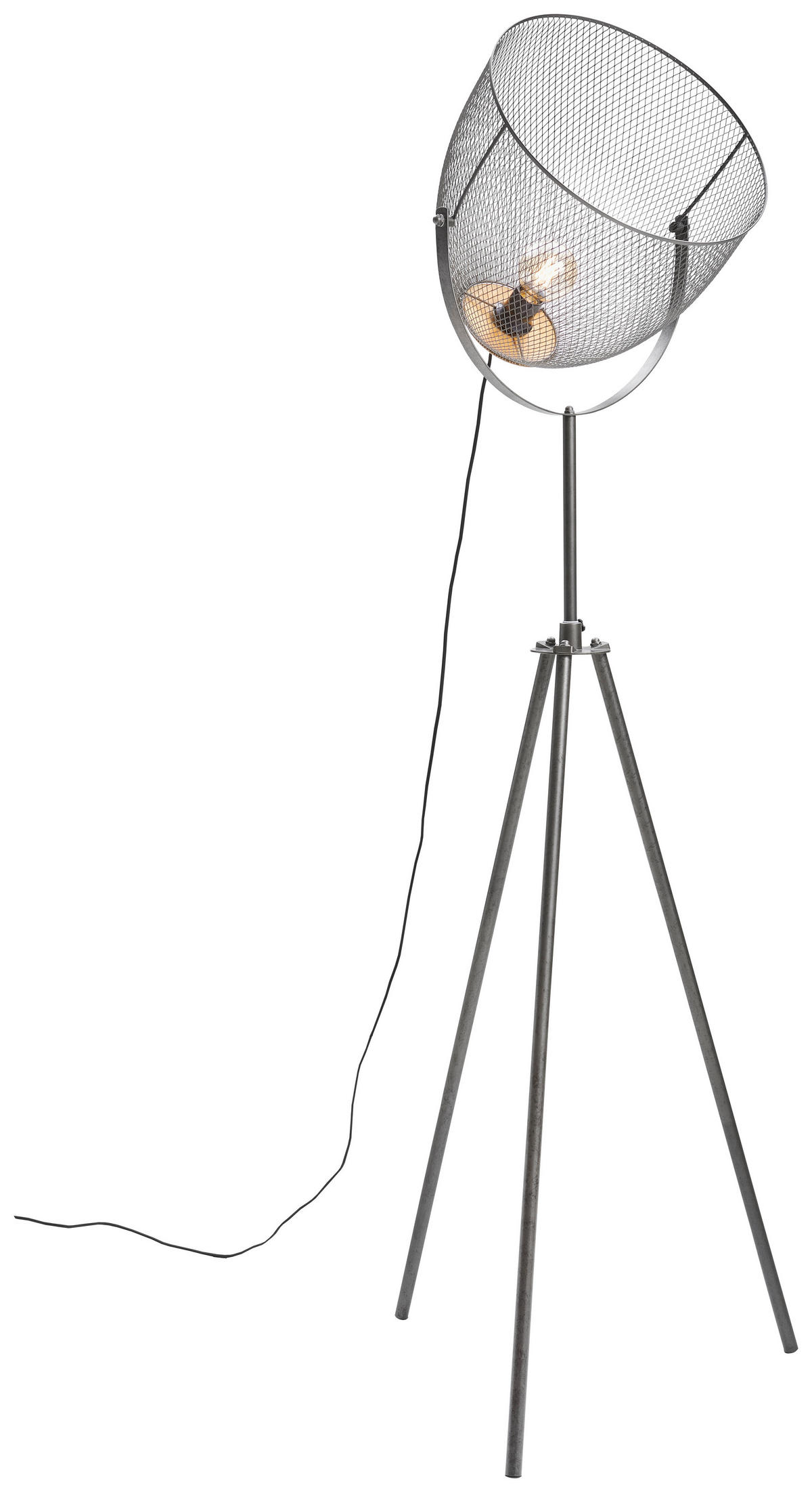 STOJEČA SVETILKA  IVAR      69/150-186 cm       - Trend, kovina/les (69/150-186cm)